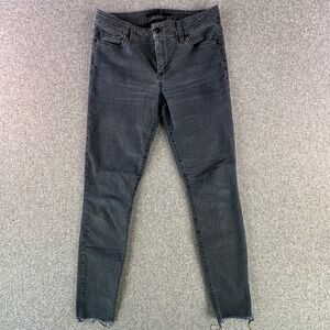 Joe's Jeans Jeans Womens 29 Imogene Gray Raw Hem Skinny Ankle CGEIMO5968